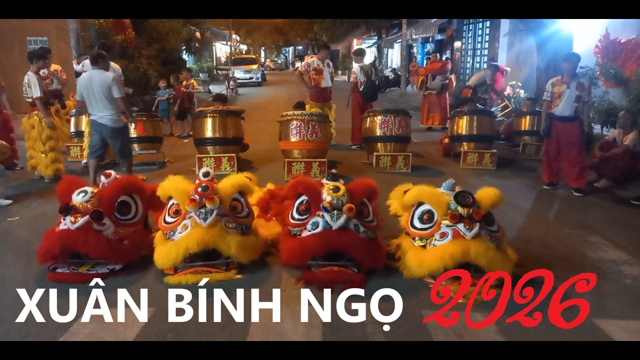 Đêm giao thừa tết Bính Ngọ 2026 đường Lê Thiệt - Phú Thọ Hoà - TPHCM [P2]