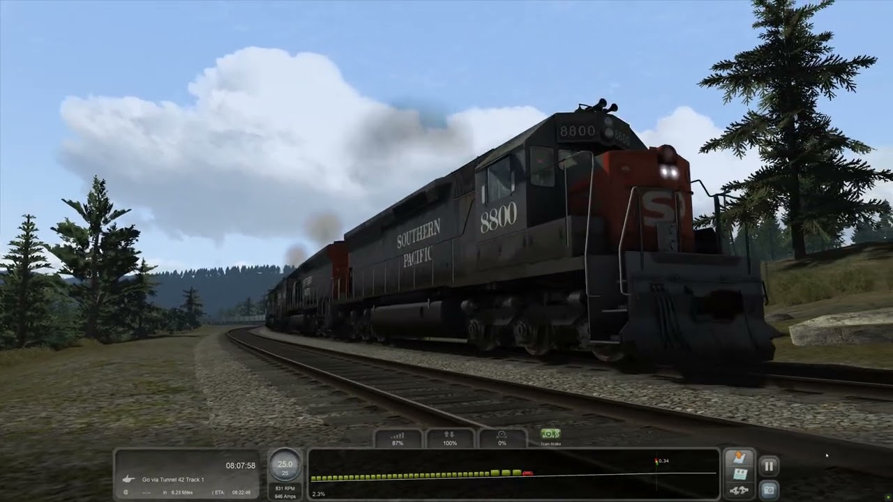 Train Simulator 2022 - [EMD SD45] - SP CHOAT Pt. 2 - 4K UHD