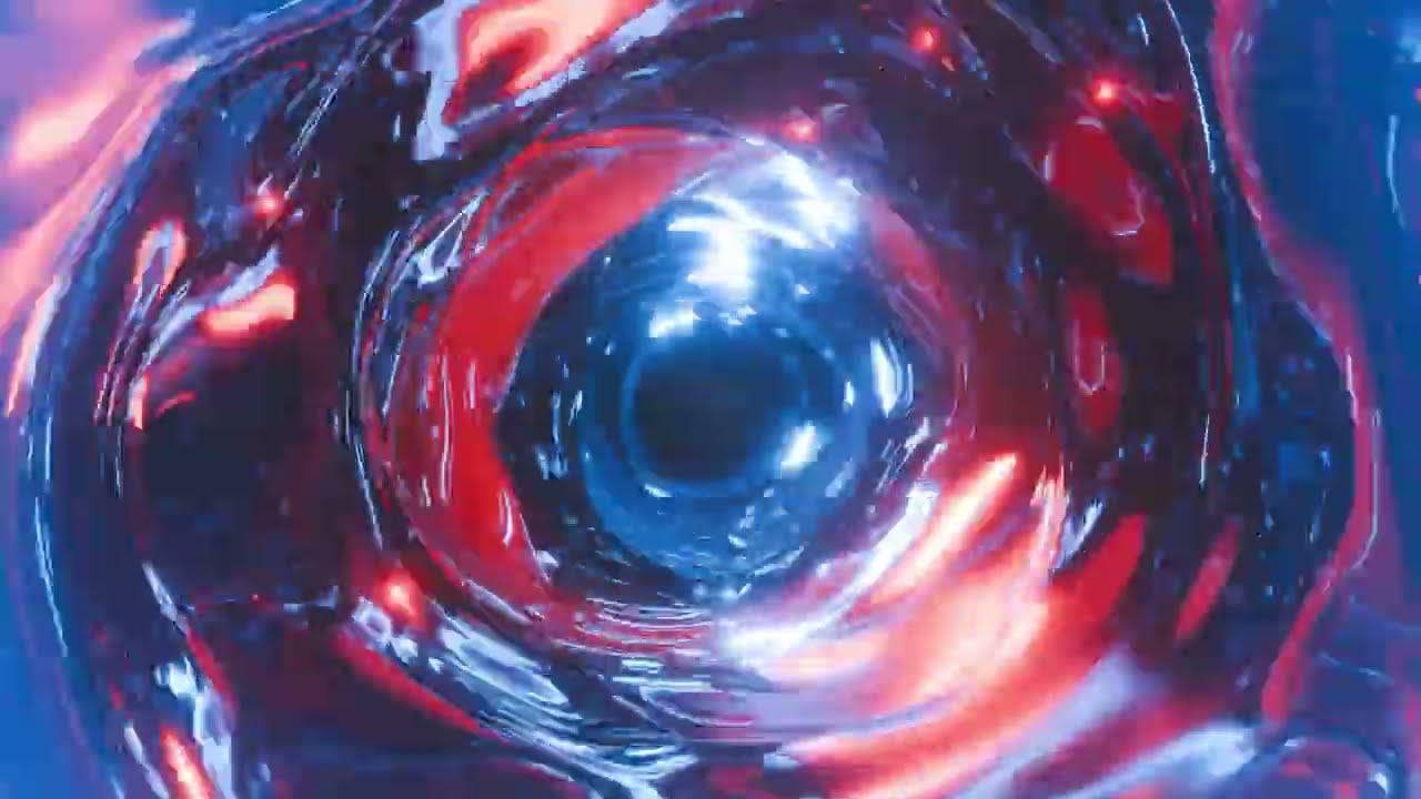 Healing Purple And Blue Light