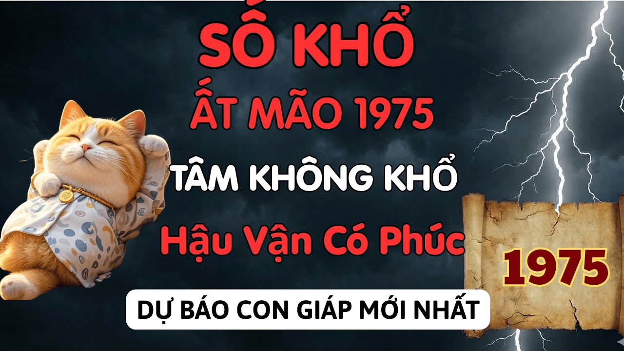 Ất Mão 1975 Năm 2026: Hết Khổ Đến Vui, Tài Lộc Khởi Sắc, Hưởng Trọn Lộc Trời!