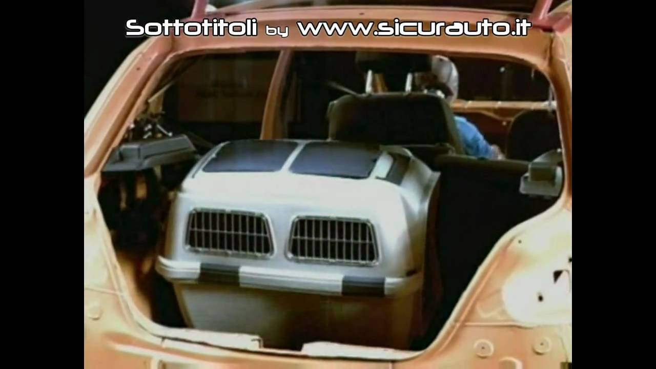 ADAC crash test trasporto animali in auto [SUB ITA]