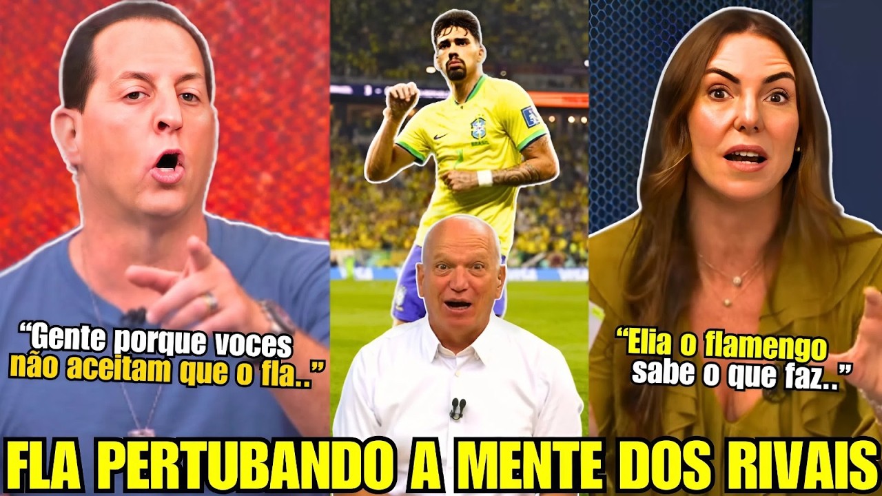 AVASSALADOR! MÍDIA SEM DORMIR COM AS CONTRATAÇÕES DO FLAMENGO  GLENDA E BENJA MITAM NA DEFESA DO FLA
