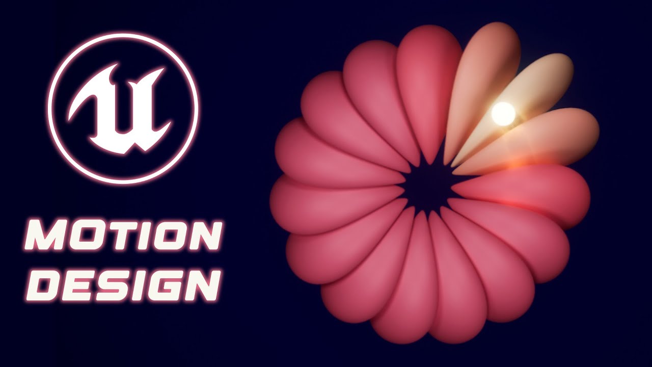 Unreal Engine 5.5 Motion Design - Mesmerizing Color Shift Loop Animation | Beginner Tutorial