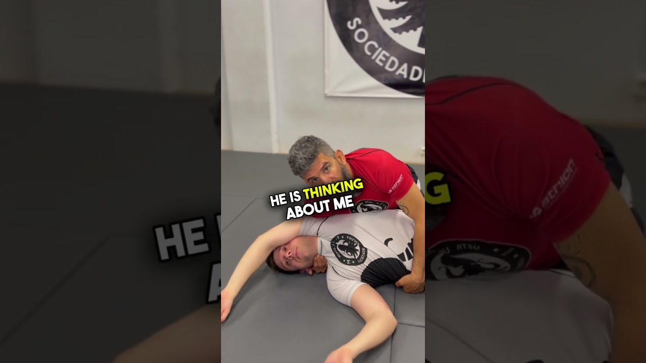 A surprise Darce choke from side control