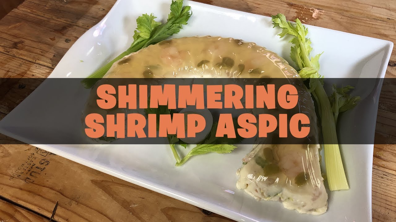 Shimmering Shrimp Aspic