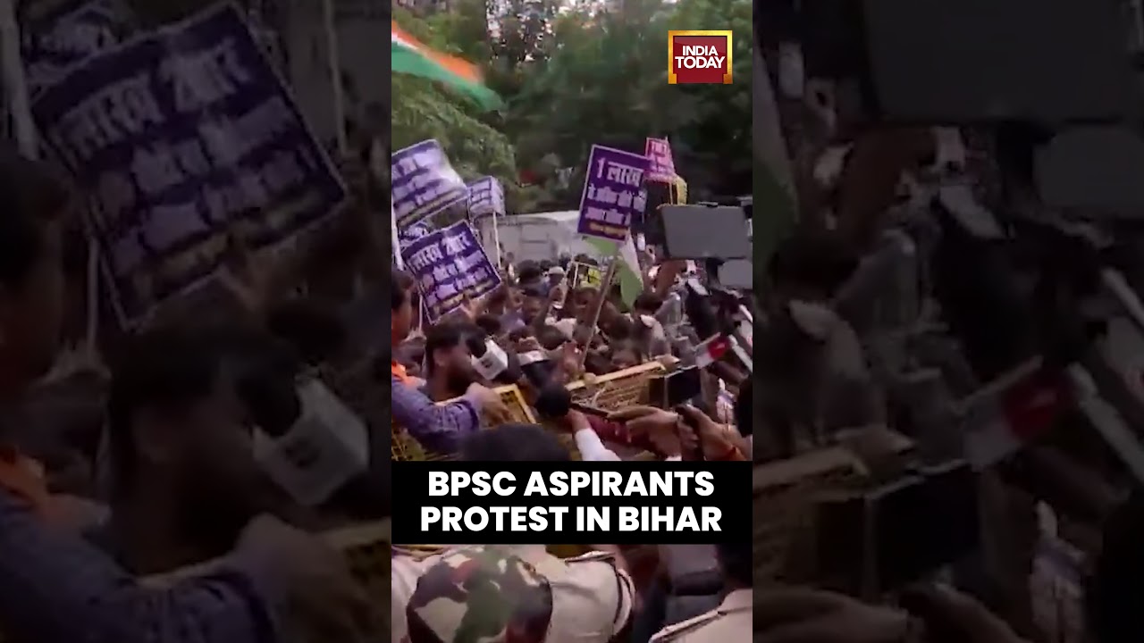 BPSC Protest Erupts Patna: Massive Demonstration At Gandhi Maidan in Patna, Bihar | India Today