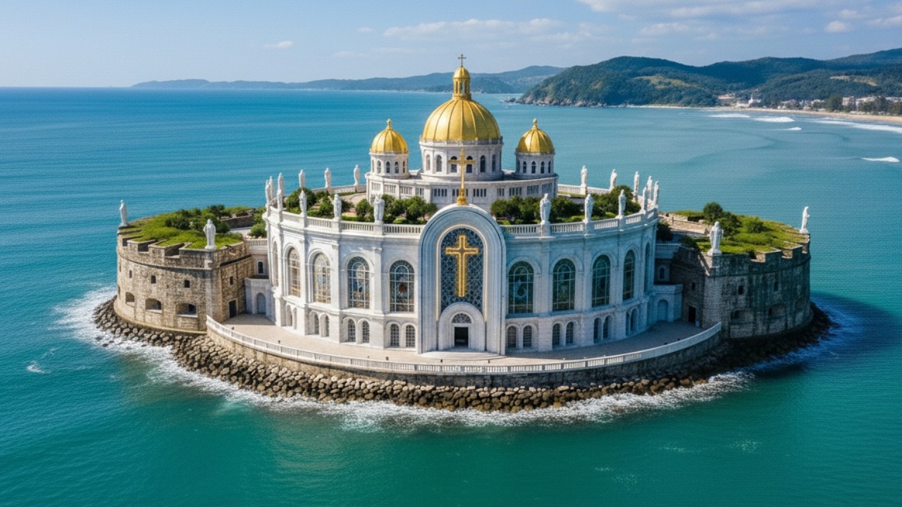 I Turned an Abandoned Sea Fort into a Most Expensive Catholic Church (Full Process)