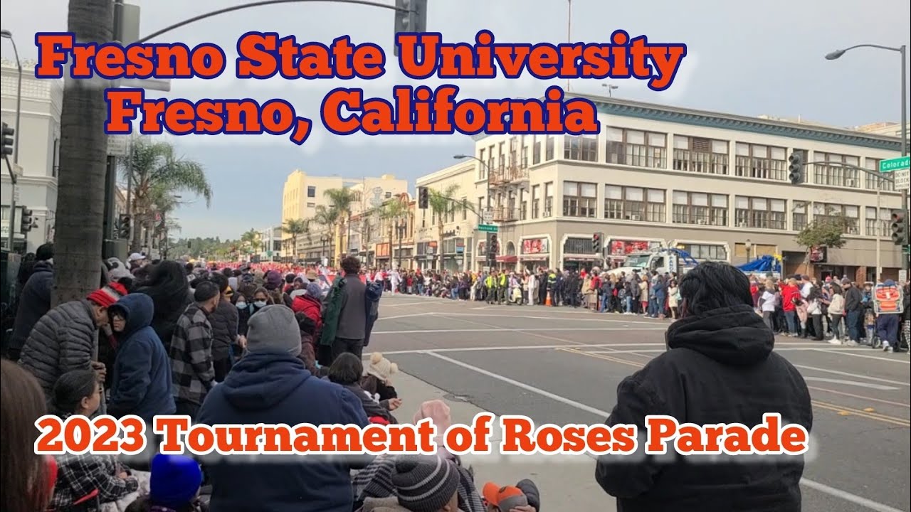 Fresno State Marching Band, 2023 Tournament of Roses Parade in California