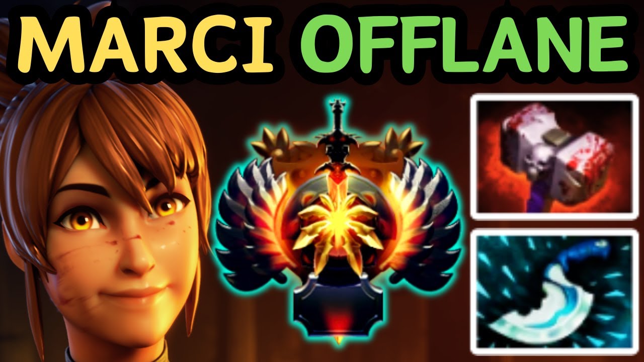 🔥 EVERY JUMP = AN EXECUTION — OFFLANE MARCI | DOTA 2 🔥