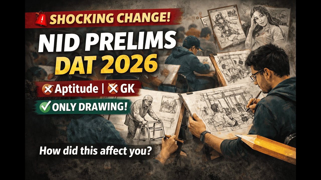 NID DAT 2026 paper review | Shocking pattern change