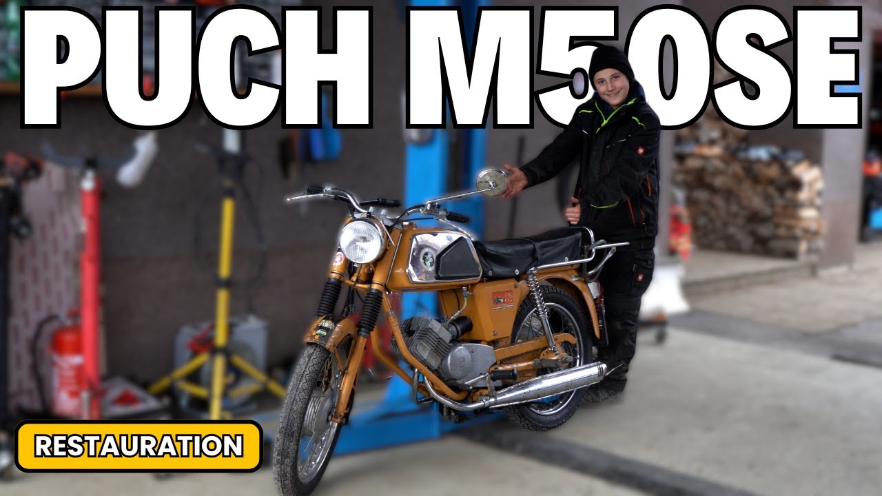 Puch M50SE Patina-Restauration 🛠🔥📈 | Mit den KUCHLINGS