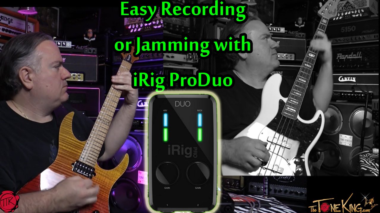 iRig Pro Duo Mixer for iPhone / iPad - Record or Jam !!!