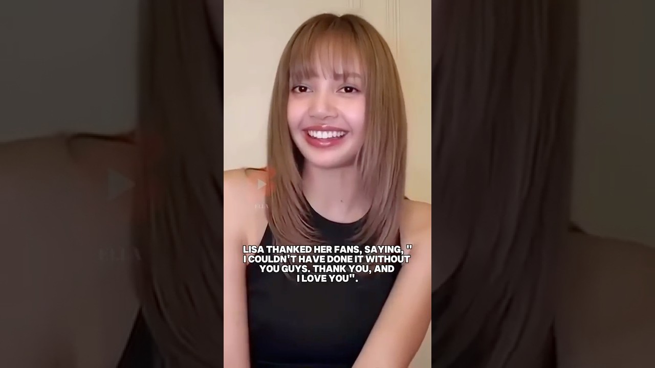 LISA'S MESSAGES AFTER WINNING BEST KPOP AWARD AT VMAs 2025. 😱 