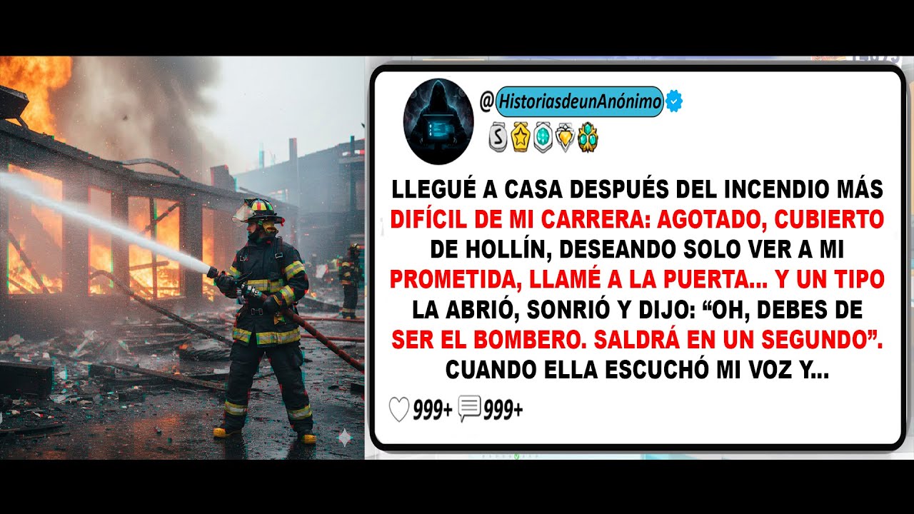 Llegué A Casa Después Del Incendio Más Difícil De Mi Carrera Agotado, Cubierto De Hollín, Deseando