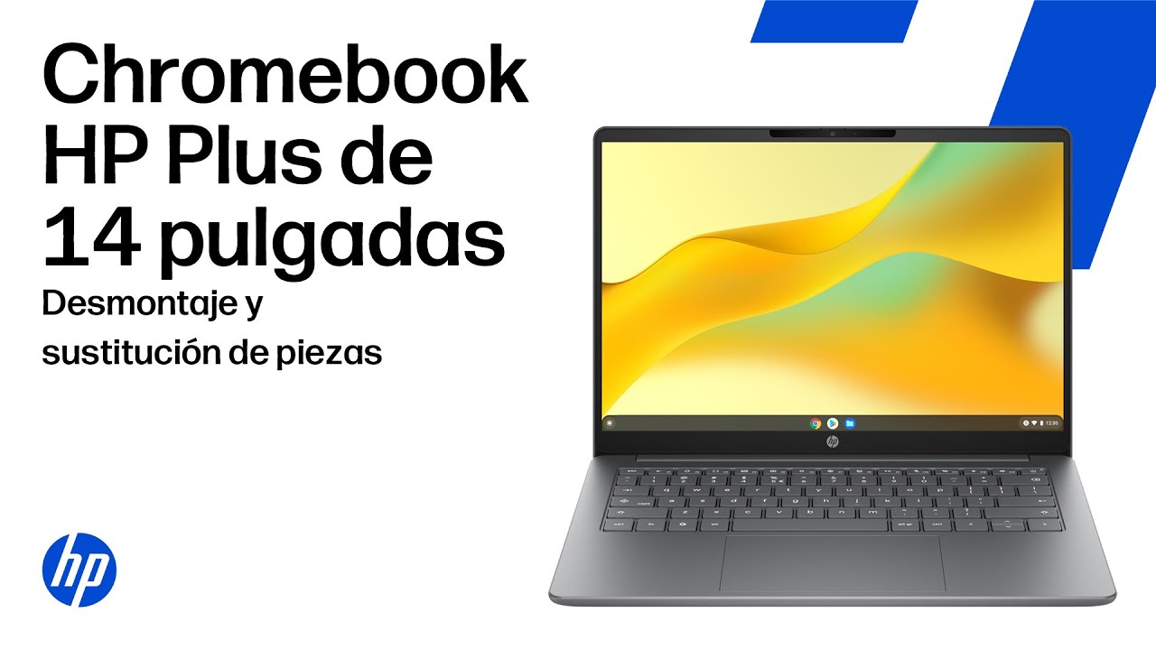 Retirando y reemplazando piezas | HP Chromebook Plus 14 pulgadas | Servicio informático de HP