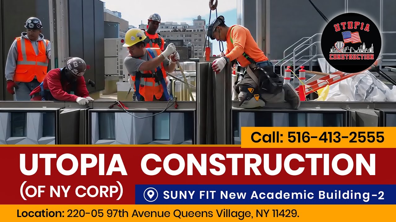 Facade Installation at SUNY FIT New Academic Building NYC | Advance Facade System