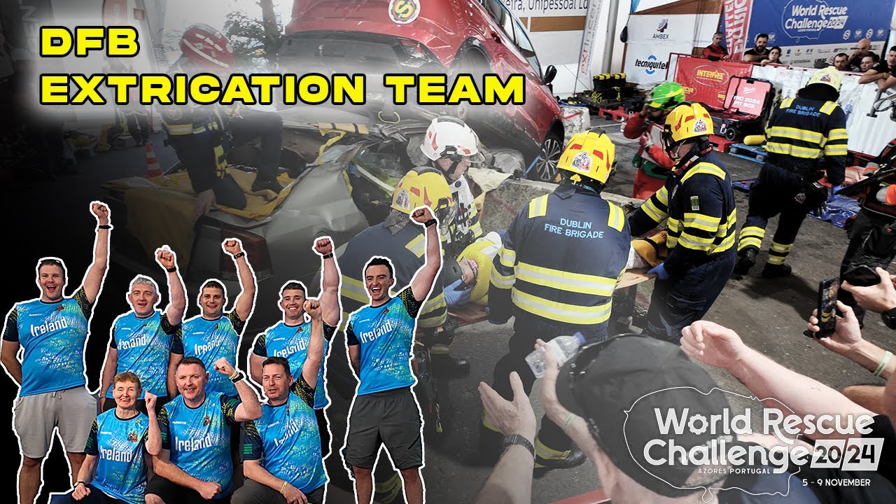 Ireland's Extrication & Trauma teams take on the World Rescue Challenge 2024