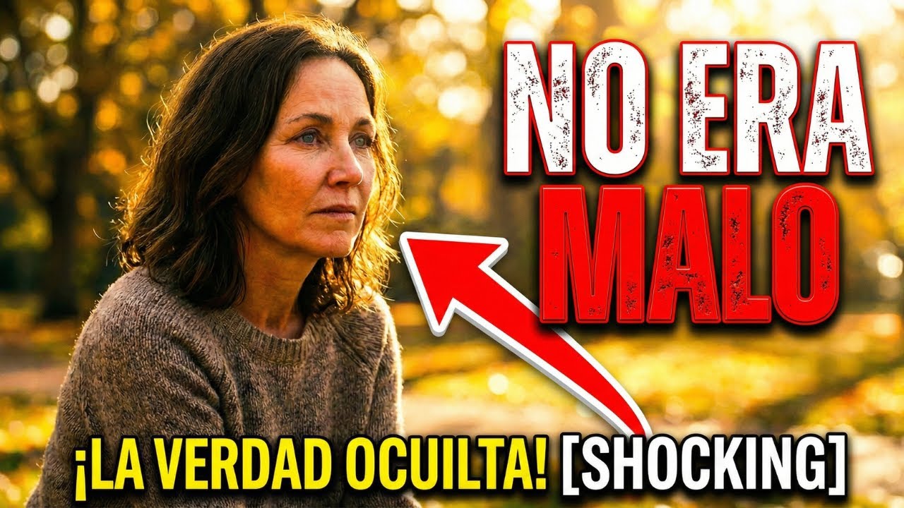 No me fui porque él fuera malo — me fui porque estaba vacía