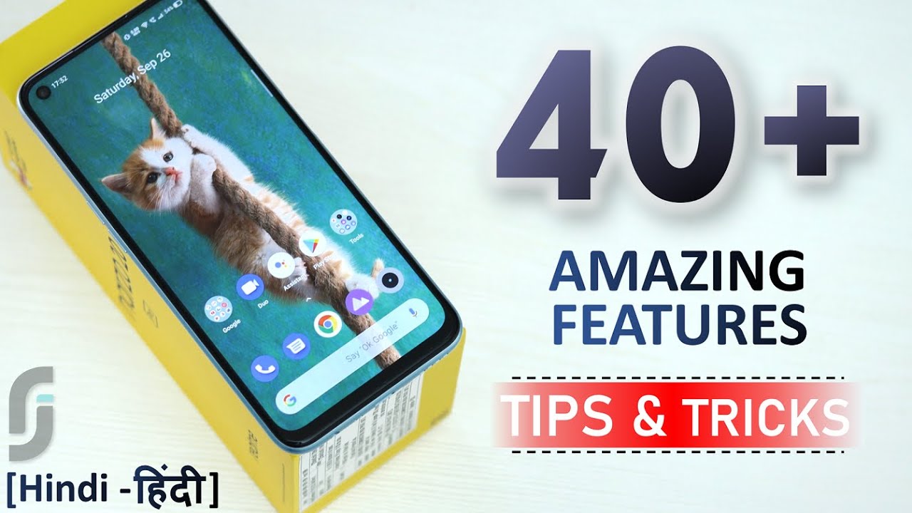 RealMe Narzo 20 Pro Tips & Tricks | 40+ Special Features - TechRJ