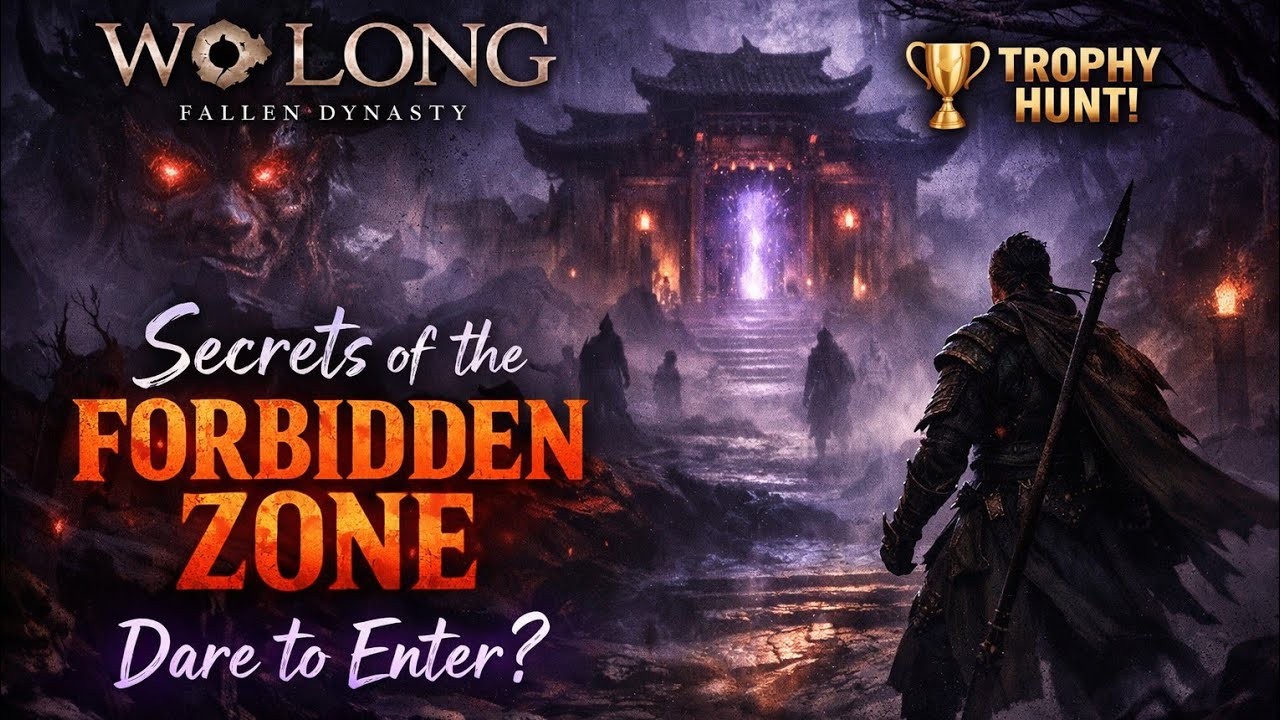 Uncovering Secrets in Wo Long! Mystery Zone & Trophy Hunt Awaits 🔥👀