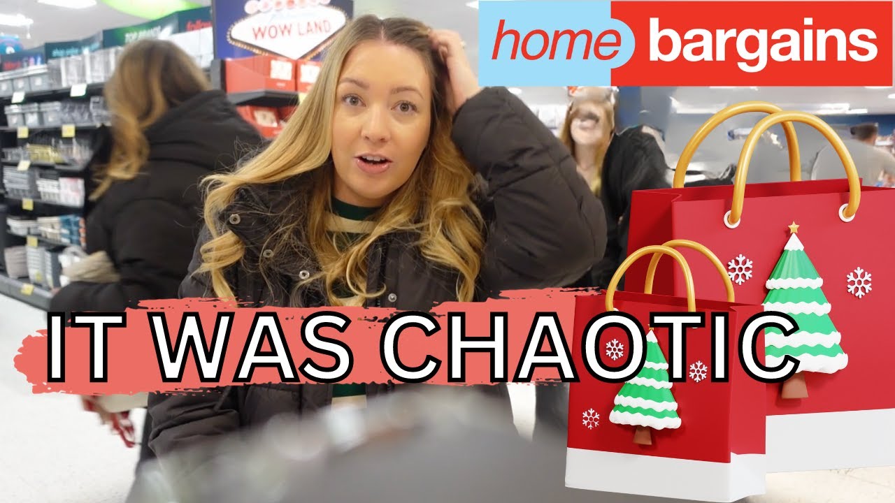 UK BIGGEST HOME BARGAINS | CHRISTMAS SHOP WITH ME