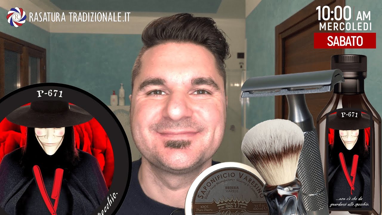 Una sbarbata... di vendetta! - Rasatura tradizionale - TFS V for Vendetta - iKon Tech - DS Cosmetic