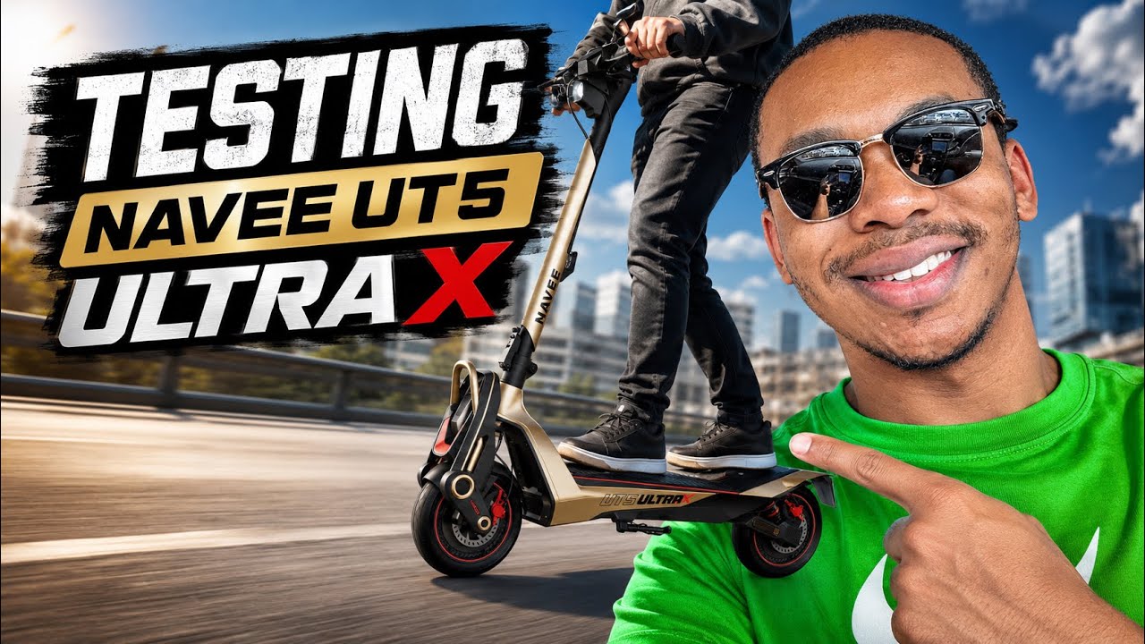 Testing the NAVEE UT5 ULTRA X Speed Test | Paved Road vs Dirt vs Ice