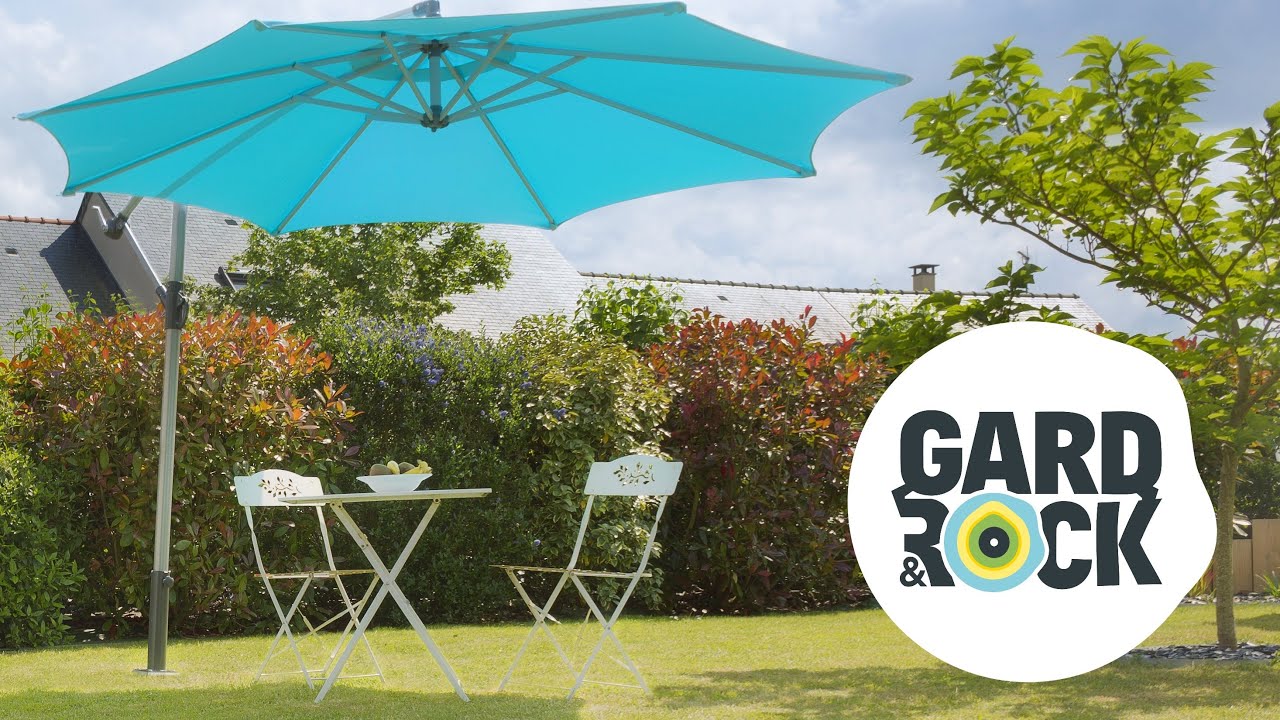 GARD&ROCK - TUTORIAL - 428-007 - STAND FOR SIDE POLE UMBRELLA - To insert in the anchoring base