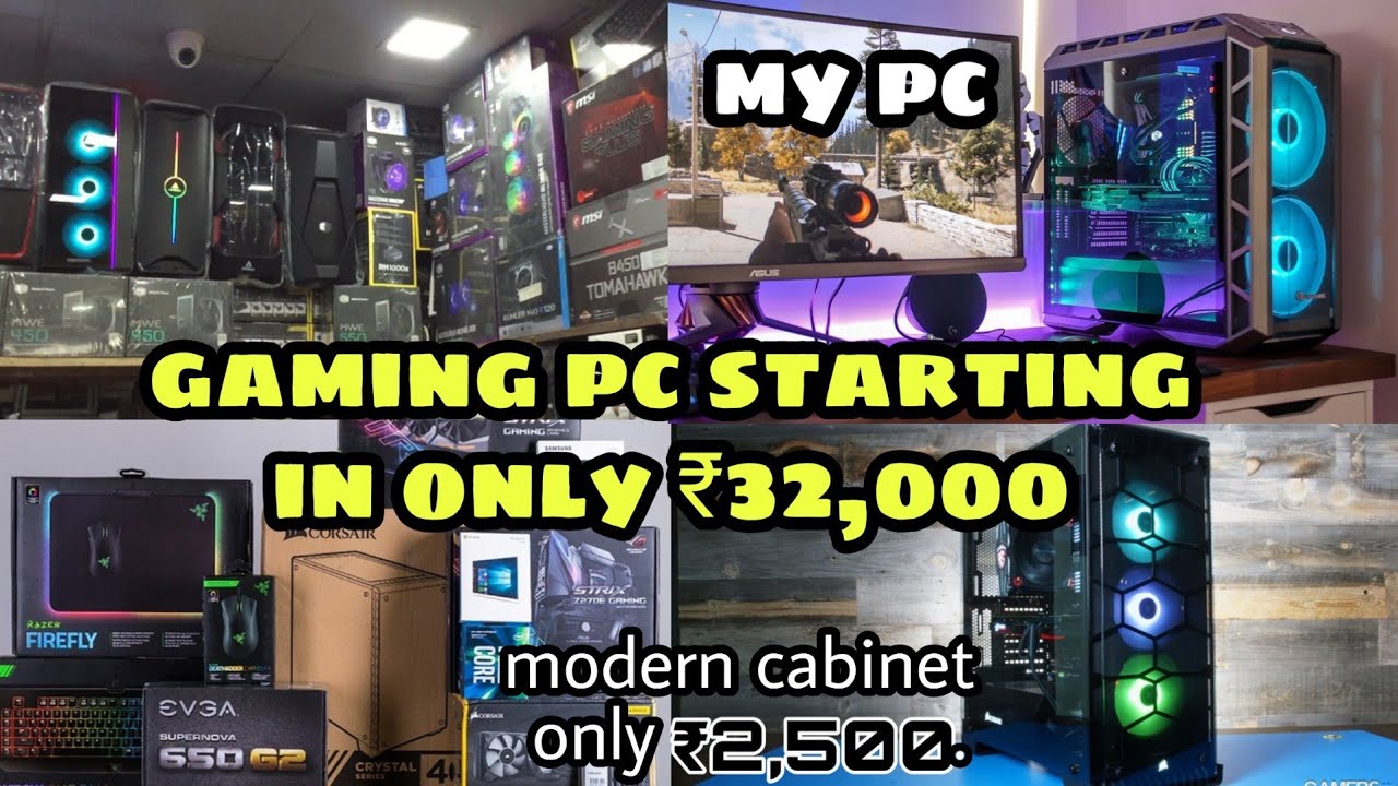 GAMING PC IN ONLY ₹32000 | second hand laptops | NEHRU PLACE deep explore | vlogger Amaan