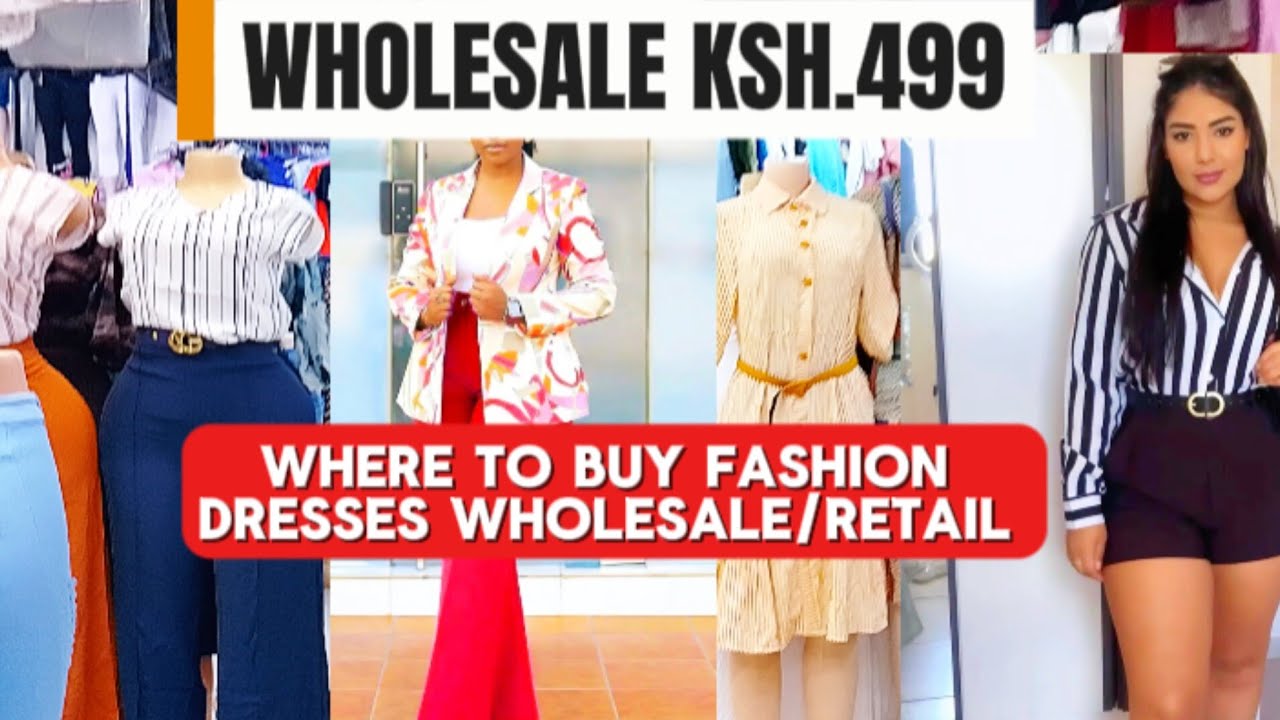 WHERE TO BUY AFFORDABLE LADIES DRESS BOTH WHOLESALERS AND RETAIL #eastleigh #nairobi