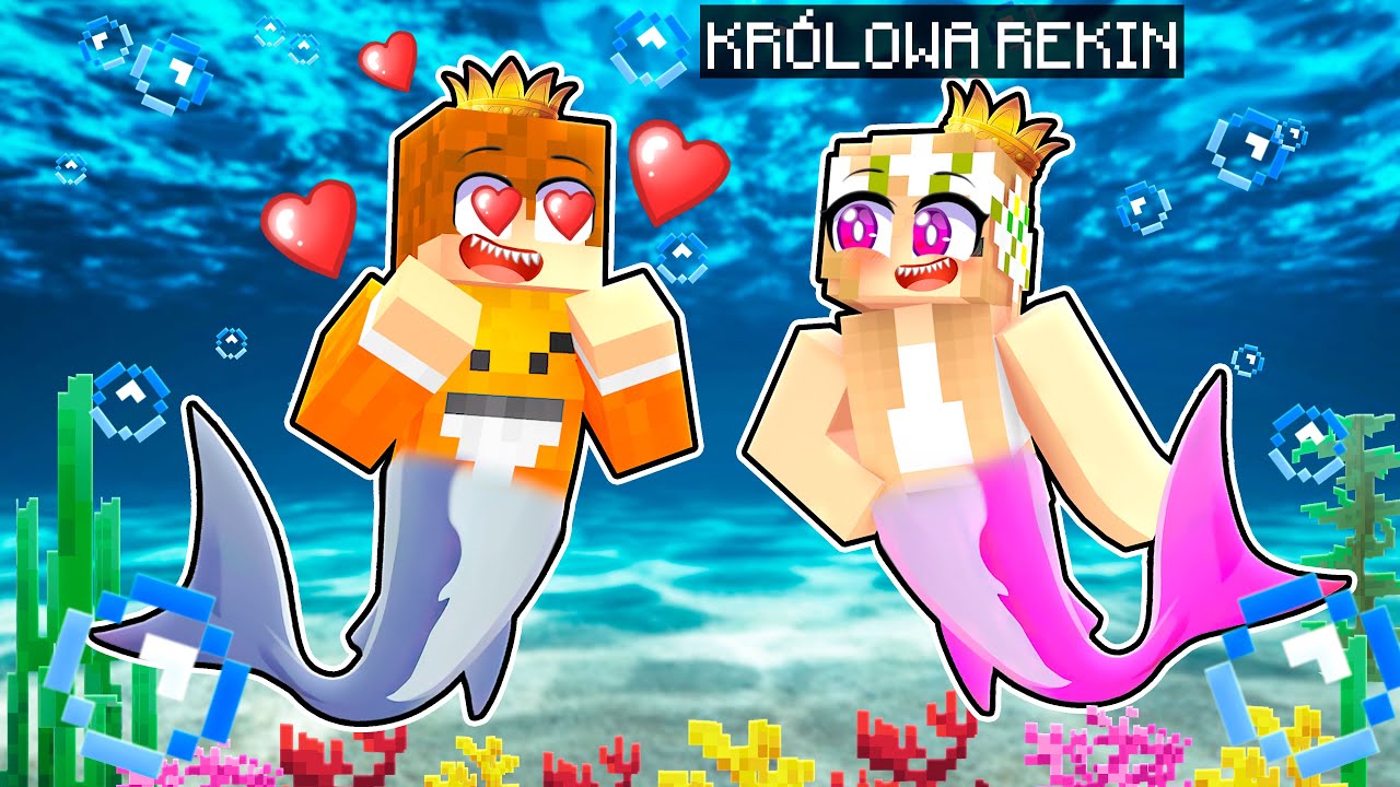 KRÓLOWA REKINÓW ZAKOCHAŁA SIĘ WE MNIE w Minecraft!