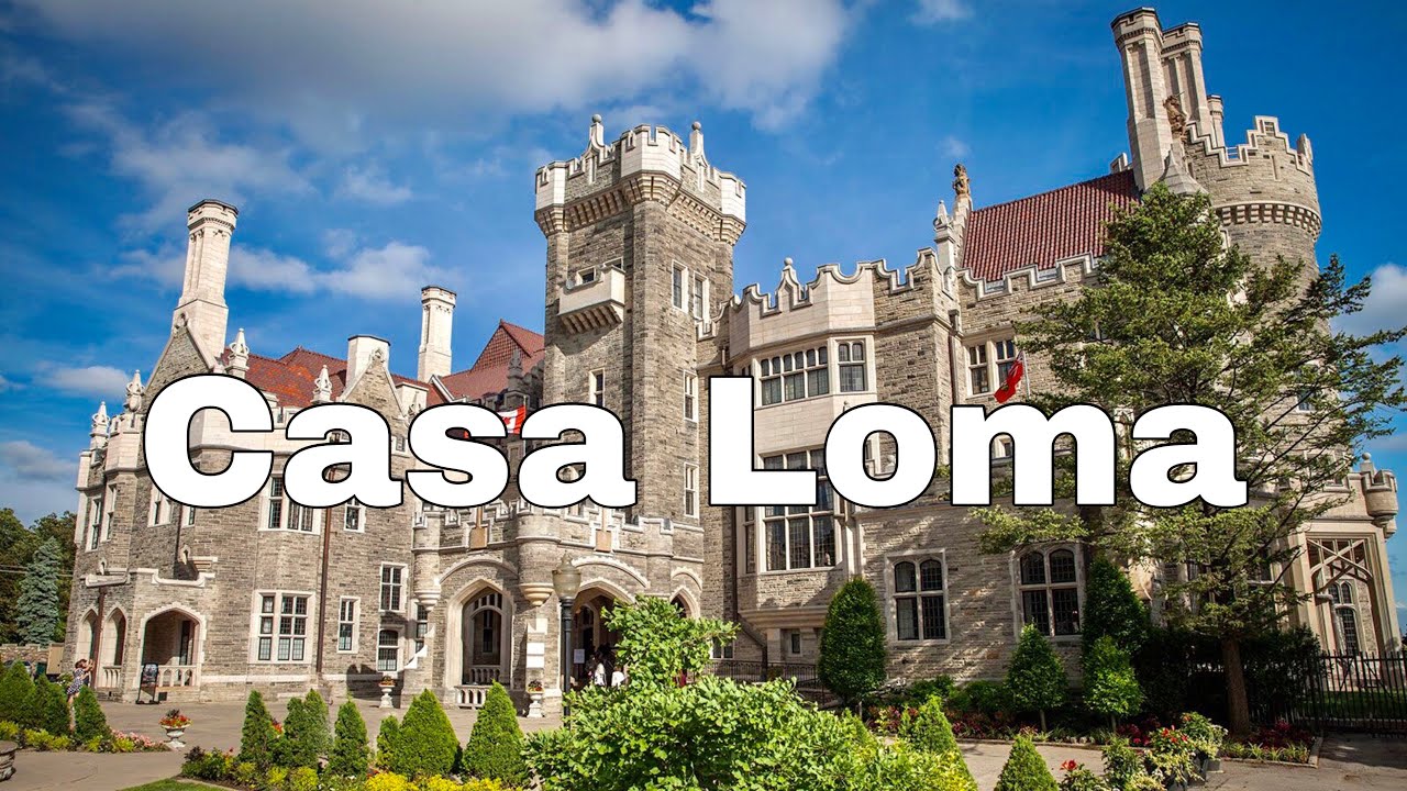 [4K] Casa Loma Toronto: Discover the Majestic Castle of Toronto 🏰🇨🇦