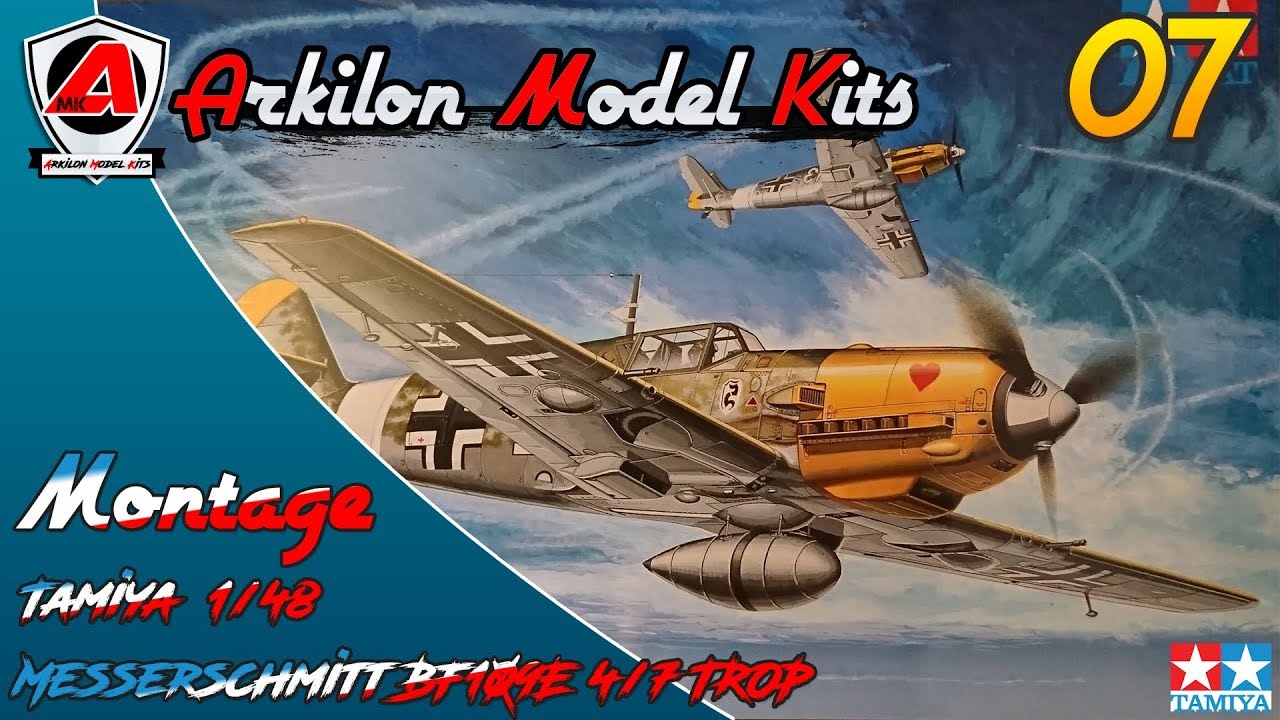 Montage Messerschmitt Bf109E-4/7 TROP - Tamiya 1/48 - Part 07