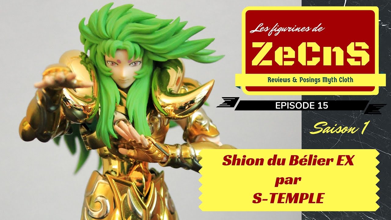 Saint Seiya Myth Cloth - Les Figurines de ZeCnS - Shion du Bélier EX S-Temple Review