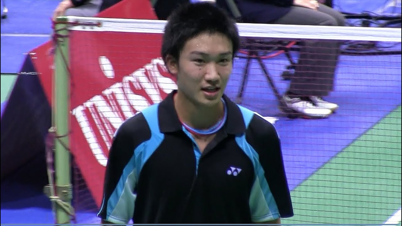 Kento Momota 桃田賢斗 vs 松本康平  | 全日本総合ﾊﾞﾄﾞﾐﾝﾄﾝ2012