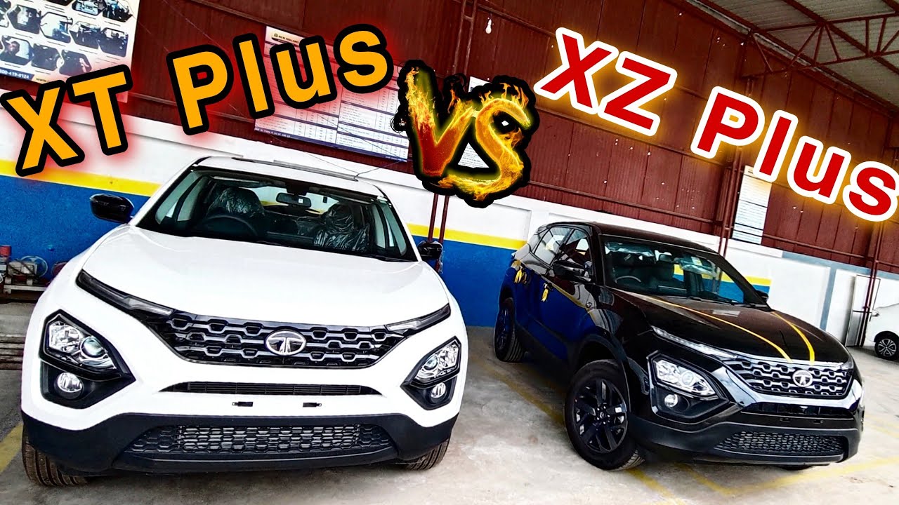 Tata Harrier XZ+ vs XT+ Variant 🔥 | Maha Comparison 🚨| The Wheel Drive