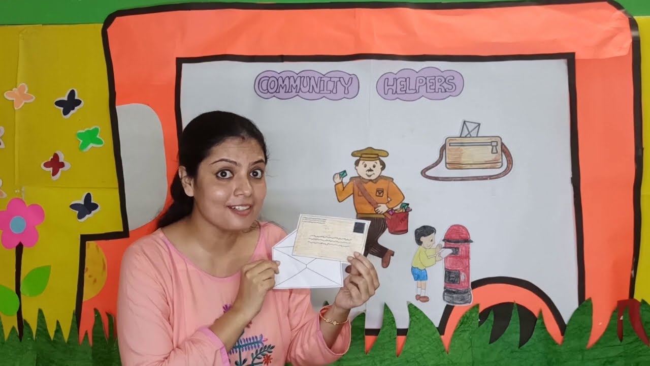 Let Us Learn - Community Helpers - Postman || Educational Video by Pluto Education