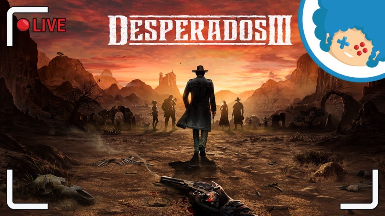 Desperados III PL #1 LIVE | Dzika lama na dzikim zachodzie! | Zapis LIVE