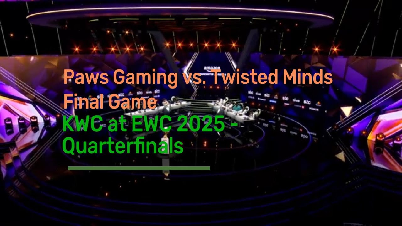 Paws Gaming vs. Twisted Minds Last Game- KWC25 Quarterfinals #KWC2025 #HonorofKings #HOK #HOKStudio