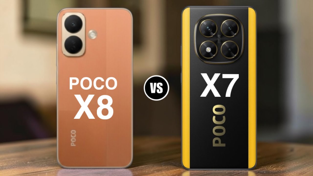 Poco X8 vs Poco X7