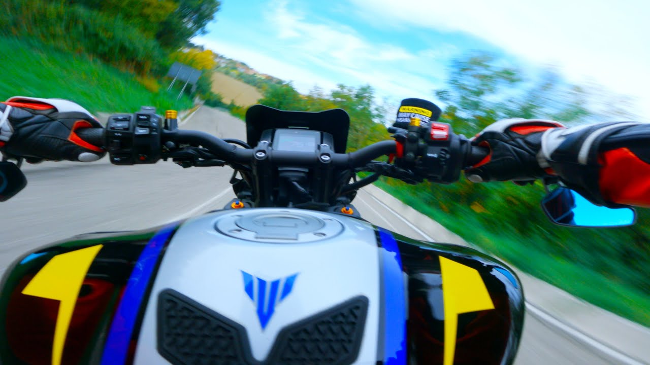 MT09 is BETTER than Roller Coaster 🎢  | Chest Mount 4K | PURE SOUND