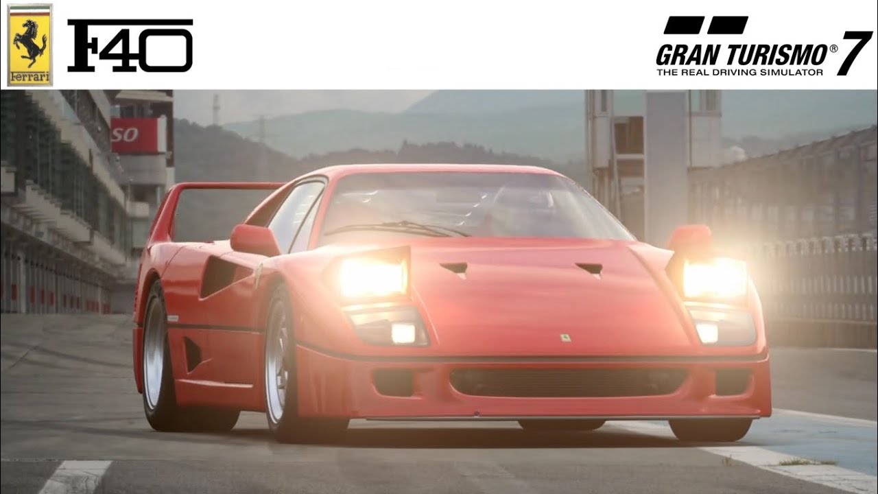 Ferrari F40 '87 | Gran Turismo 7 | Replay