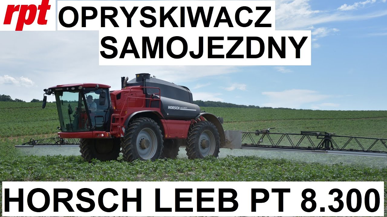 Opryskiwacz samojezdny Horsch Leeb PT 8.300