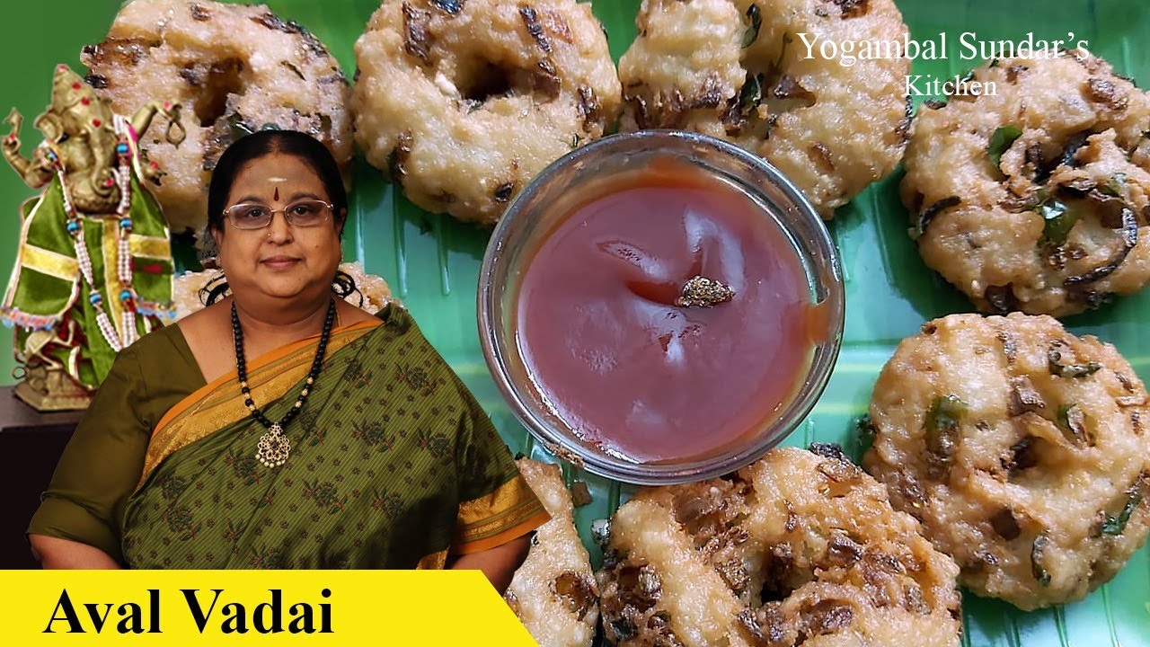 Recipe 332: Aval vadai