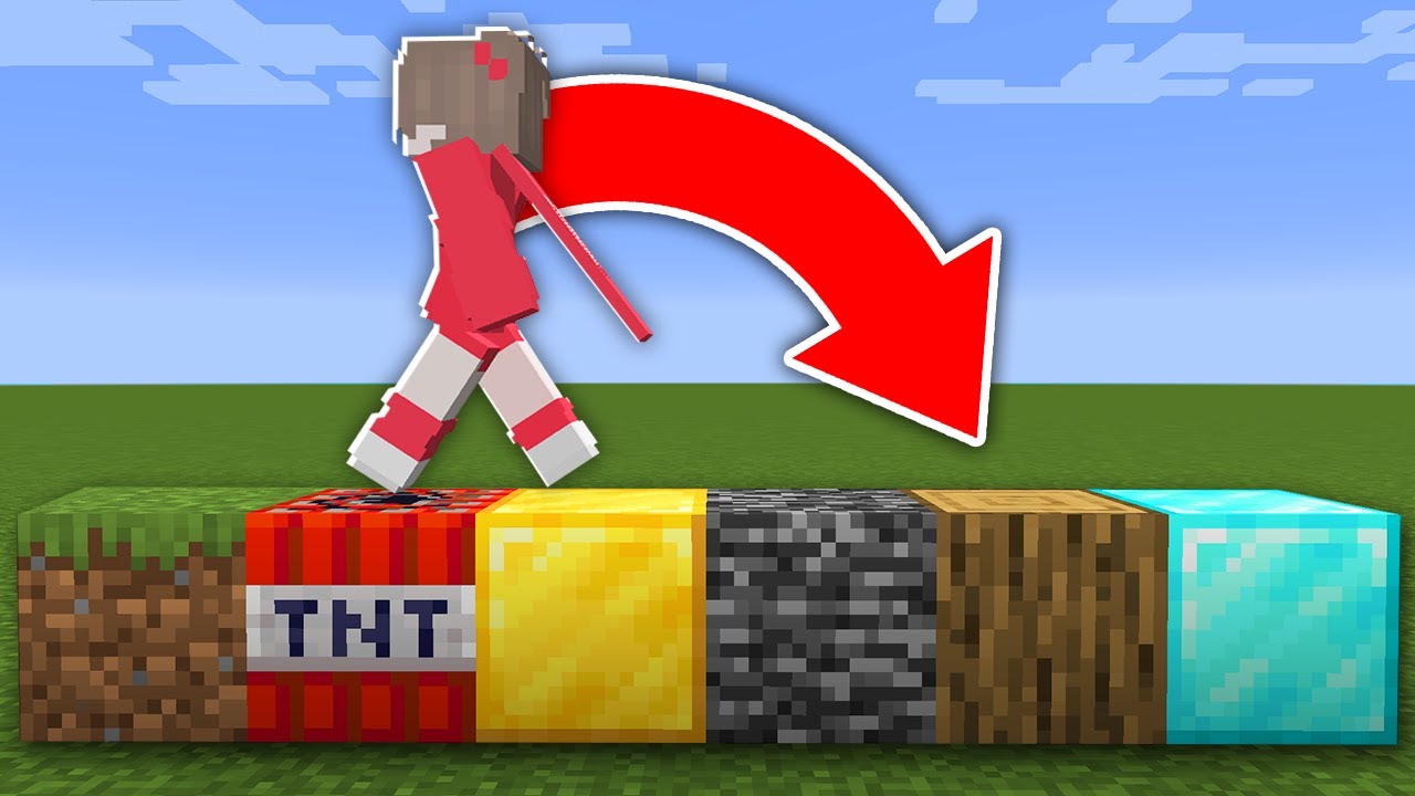 Minecraft ama Y&Uuml;R&Uuml;D&Uuml;Ğ&Uuml;M BLOKLAR RASTGELE DEĞİŞİYOR!