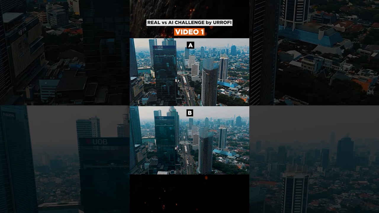 Tebak, Mana Video Asli vs AI?