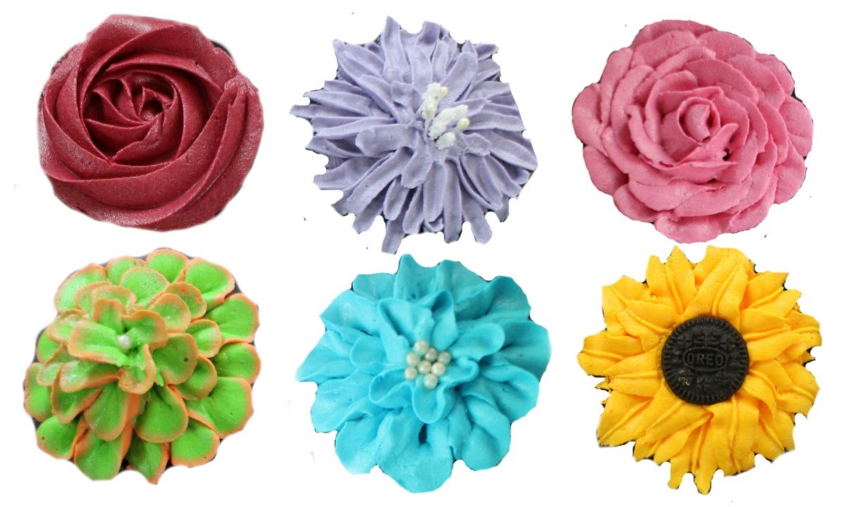 CUPCAKES DE FLORES: TUTORIAL | Marcos Soler
