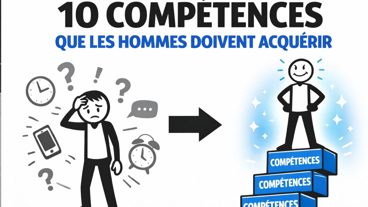 1️⃣ 10 Compétences Que 90% Des Hommes N’Apprennent Jamais