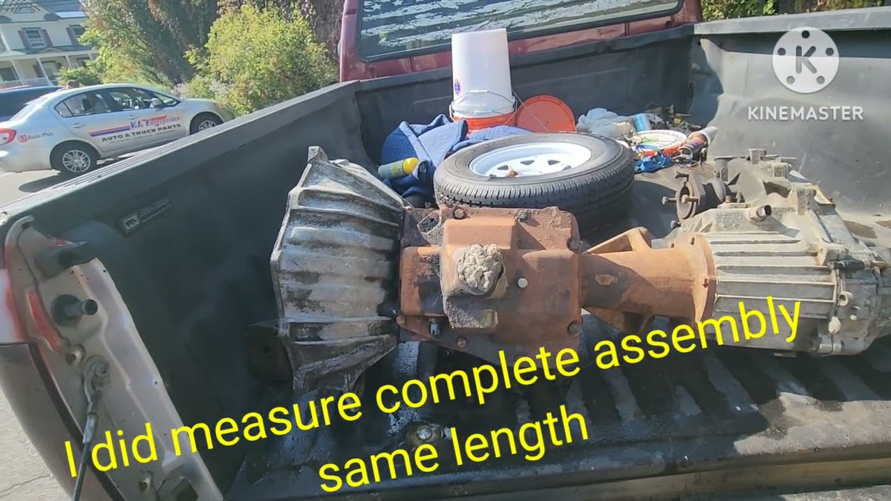 Part 2 TH400 to SM465 swap. K5 Blazer 454 big block.