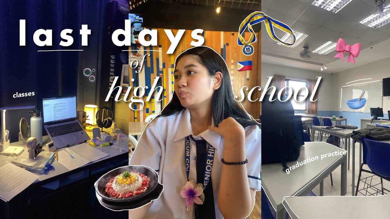 🎀⋆.˚ LAST DAYS OF HIGH SCHOOL: classes, graduation practice, minecraft movie, friends, etc. 𖹭.ᐟ🫧
